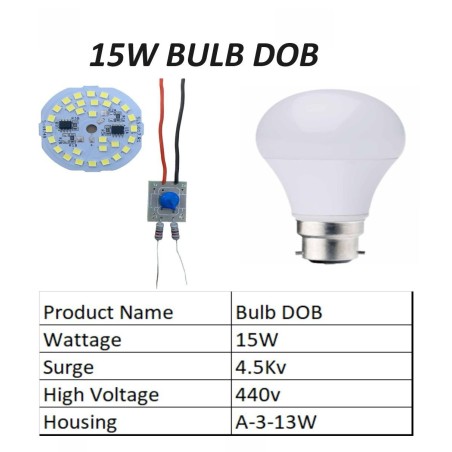 15w Led Bulb SKD