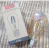 Indoor led filament bulb in e14 cap.