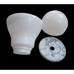 57mm and 65 mm Polypropylene based led bulb housing