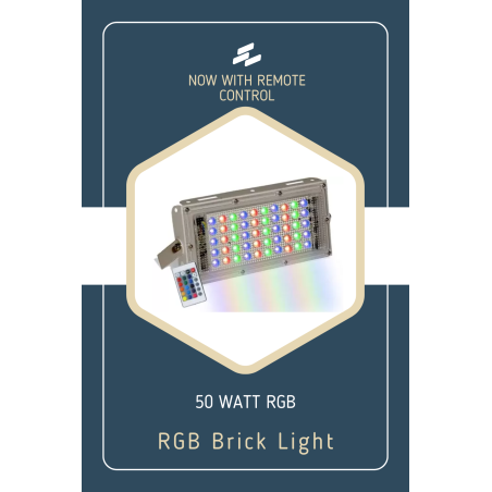 Latest RGB brick light is now in power by YT capacitors.