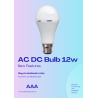 2024 model acdc bulb 12w in KD kit.