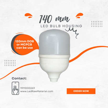 Heavy duty 140mm led bulb housing .