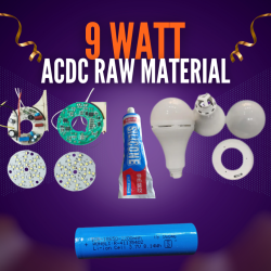 Now with 2600ma battery ACDC LED bulb raw material.