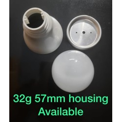 Polypropylene based led bulb housing
