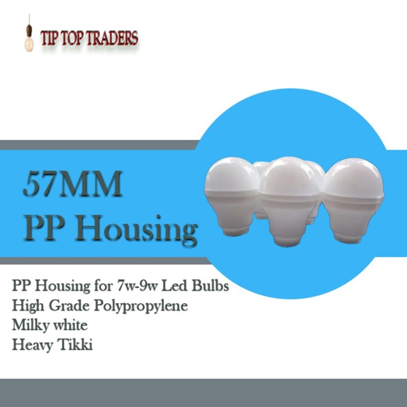 Mm And Mm Polypropylene Based Led Bulb Housing