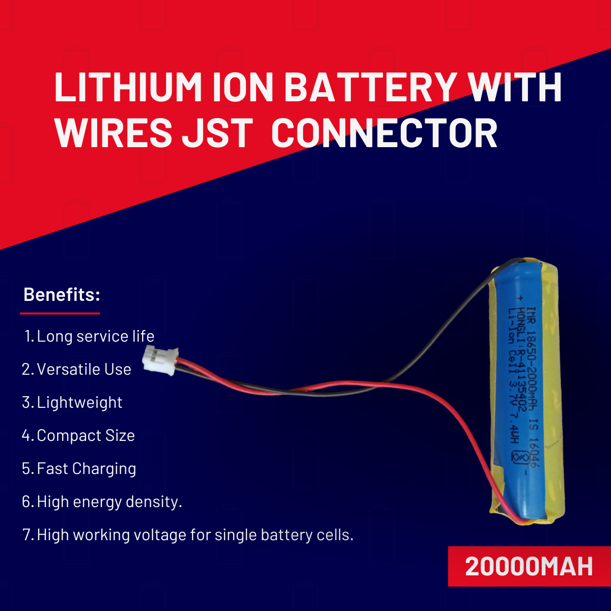 2000 mAh Battery